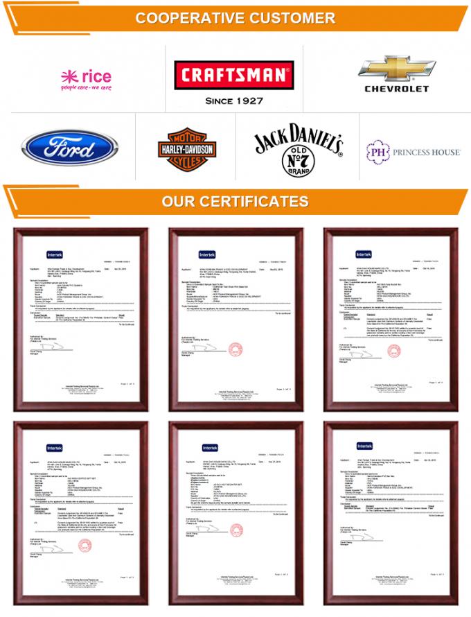 Vetro a tre colori con gradiente di freddezza di coppia colorato personalizzato 7