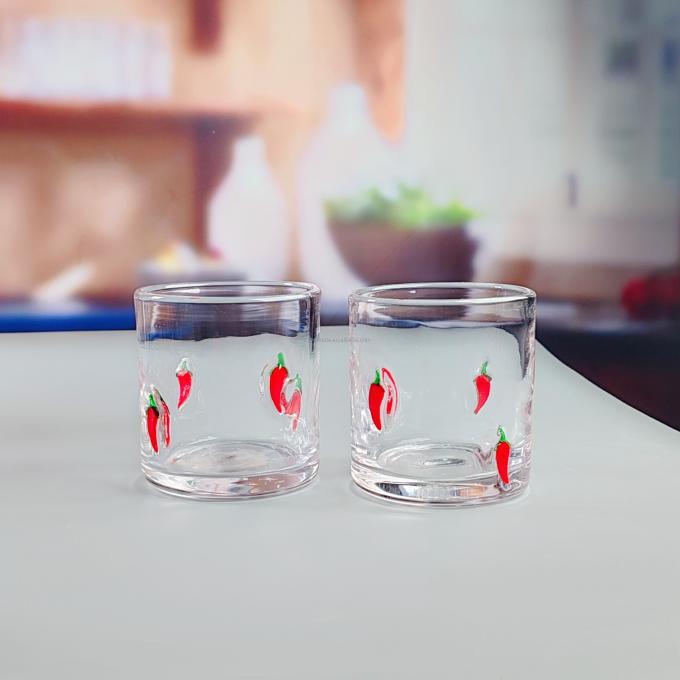 Vetro a tre colori con gradiente di freddezza di coppia colorato personalizzato 4