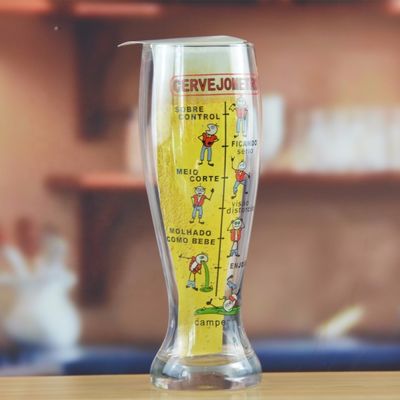 Decorative 55oz SGS Certificate Craft Beer Glasses