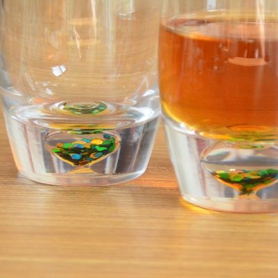 Heavy Bottom Crystal Whiskey Glasses