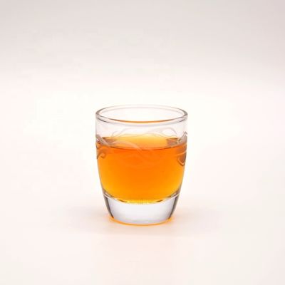 Platinum 50ml Unique Shot Glasses With Branded Decal Logo