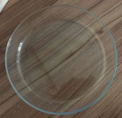 Heat Resistant Borosilicate Round Charger Plates For Micwave