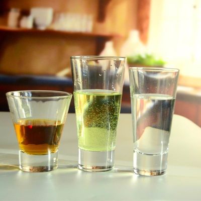 Thick Bottom Heavy Duty Crystal Highball Tumblers