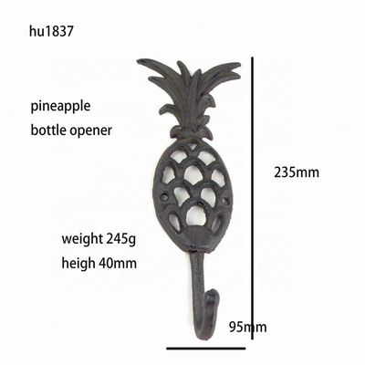 Pineapple Vintage Wall Mounted Key Hanger  Cast Iron Crafts