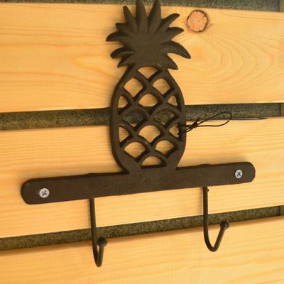 Pineapple Vintage Wall Mounted Key Hanger  Cast Iron Crafts