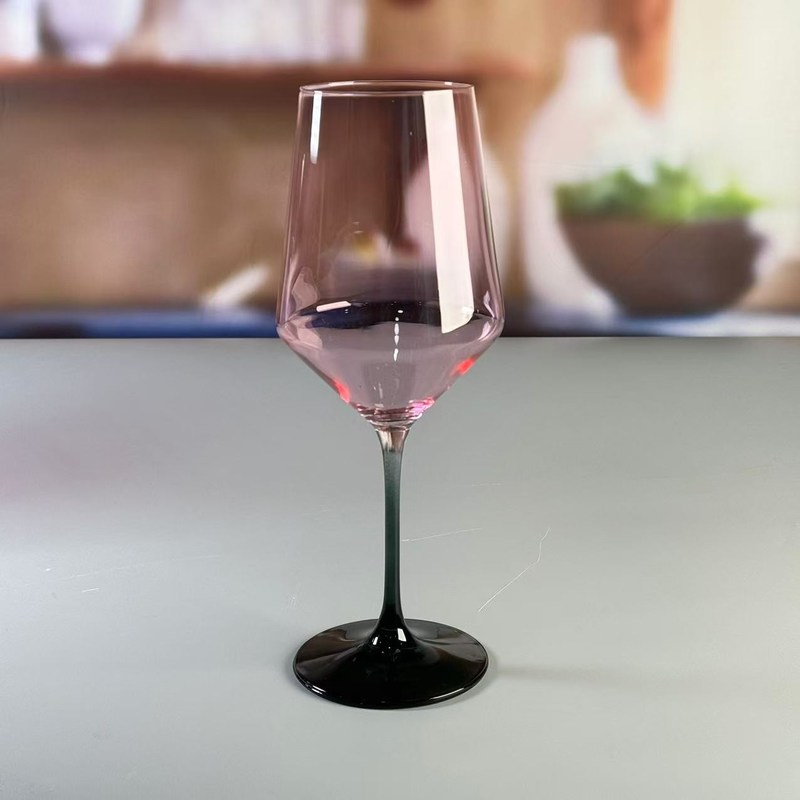 qualità Colore a soffio a mano vetro di vino in gradiente Set vetro di vino cristallino di alta qualità per regalo per l' erbacce fabbrica