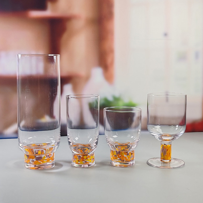 qualità Confezioni artigianali di design moderno Colori di cocktail bicchieri da bere Confetti personalizzati Bevande Highball Glass fabbrica