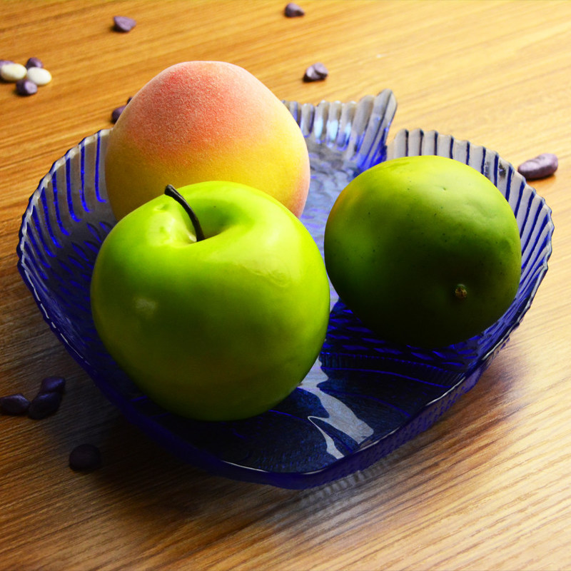 qualità Piastre di carica a colori solidi a forma di pesce per frutta fabbrica