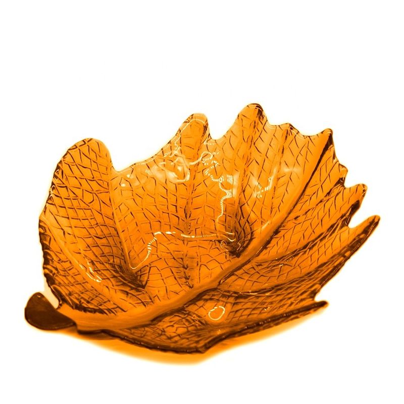 Maple Leaf Unique Decorative Charger Plates For Snack