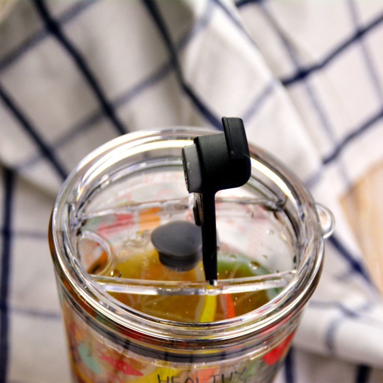 qualità Tazza di tè ghiacciato decorata con coperchio e silicato fabbrica