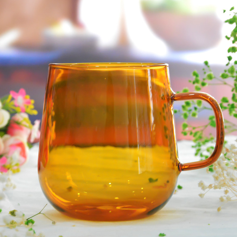 qualità Bicchieri colorati ad alto borosilicato fabbrica