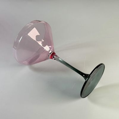 qualità Colore a soffio a mano vetro di vino in gradiente Set vetro di vino cristallino di alta qualità per regalo per l' erbacce fabbrica