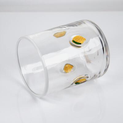 qualità Hand Blown 400ml Lead-Free Crystal Glass Tumbler - Versatile Whiskey Glass for Juice and Coffee fabbrica