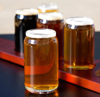 qualità 250ml personalizzare bicchieri di birra artigianale con stampa del logo fabbrica