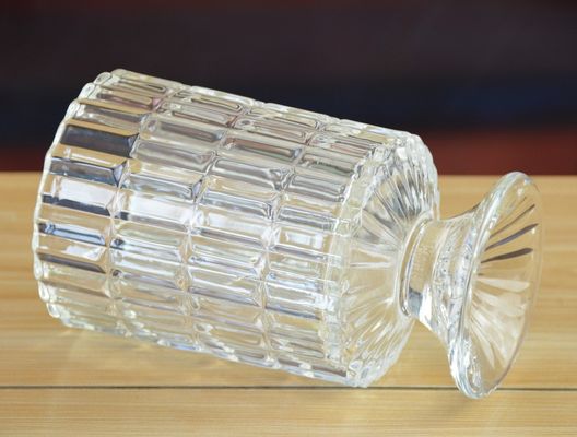 qualità Colonne di pietra di vetro, portacandele di vetro trasparente, portacandele da fiore. fabbrica