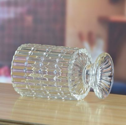 qualità Colonne di pietra di vetro, portacandele di vetro trasparente, portacandele da fiore. fabbrica