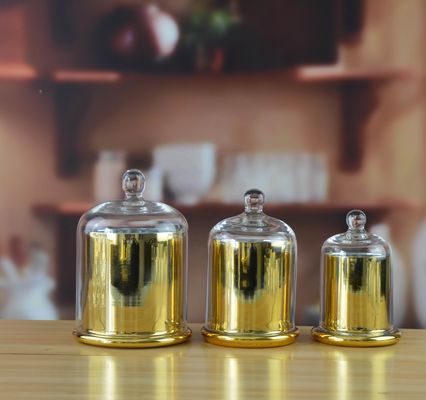 qualità Portacandele in vetro freddo, portacandele in vetro cilindrico per decorazioni natalizie fabbrica