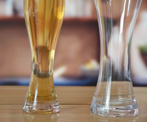 qualità Bicchieri di birra artigianale Pilsner trasparenti per feste fabbrica