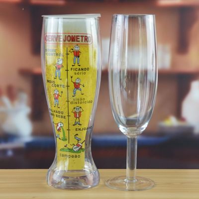 qualità Bicchieri da birra artigianali decorativi da 55 oz certificato SGS fabbrica