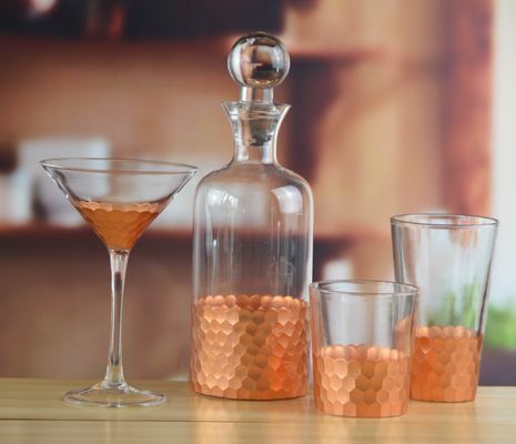 qualità 450 ml di bicchiere di vino cristallino senza stele fabbrica