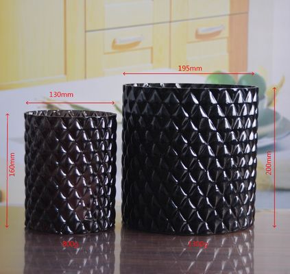 qualità Vaso di vetro decorativo in incisione fabbrica