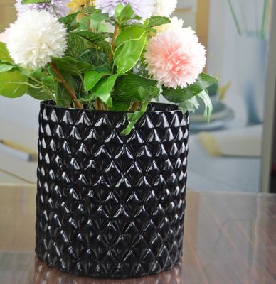 qualità Vaso di vetro decorativo in incisione fabbrica