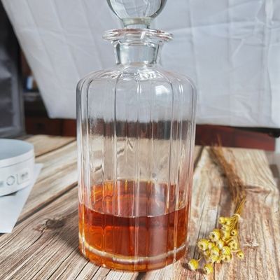 qualità Confezionato con cerchiera d'oro, intero set di bicchieri di whisky fatti a mano fabbrica