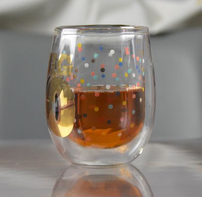 qualità Bicchiere per whisky a doppia parete a alto borosilicato fabbrica