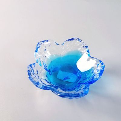 qualità Piatti di salsa in vetro a fiore di ciliegio per la tavola da pranzo fabbrica