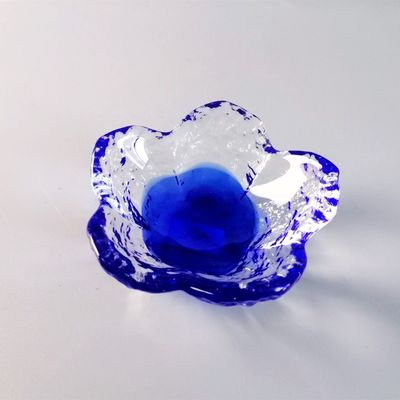 qualità Piatti di salsa in vetro a fiore di ciliegio per la tavola da pranzo fabbrica