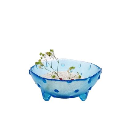 qualità Piastre di carica in vetro da 3 piedi per frutta e dessert fabbrica