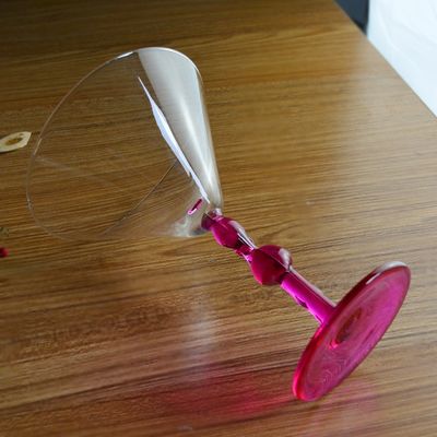 qualità Colore rosa Flamingo a forma di fusto Cocktail cristalli fabbrica