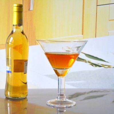 qualità Confezione unica di bicchieri da cocktail a cristallo fabbrica