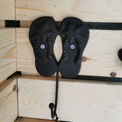 qualità Decorazione domestica Anelli per cappotti in ferro battuto Artigiani in ghisa fabbrica