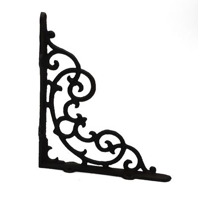 qualità Vintage Classic Pattern Cast Iron Shelf Bracket per negozio fabbrica