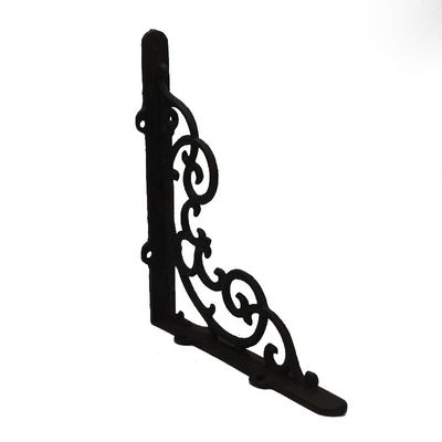 qualità Vintage Classic Pattern Cast Iron Shelf Bracket per negozio fabbrica