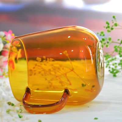 qualità Bicchieri colorati ad alto borosilicato fabbrica