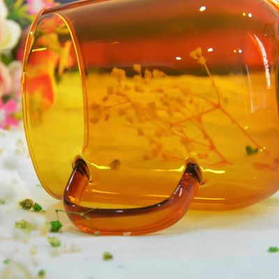 qualità Bicchieri colorati ad alto borosilicato fabbrica