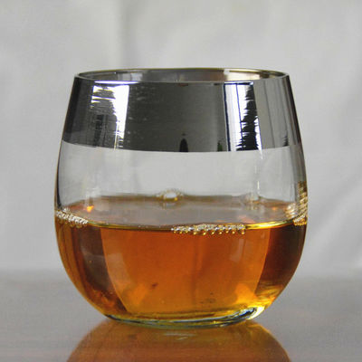 qualità Bicchieri da bere con cerniera argentea placcata con ioni di platino fabbrica