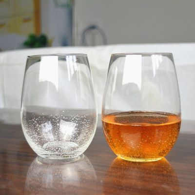 qualità 500 ml di bicchieri trasparenti per whisky senza tiglio, bicchieri per vino fabbrica