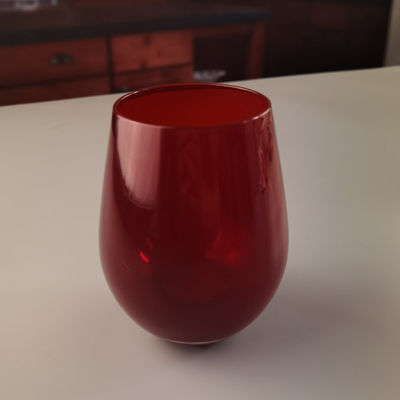 qualità Vetro di vino a cristallo senza tiglio senza piombo soffiato a mano 550 ml fabbrica